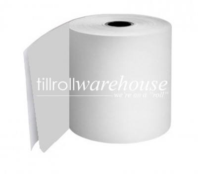 82 x 74 x 17.5mm Core 2 Ply Rolls White/White Boxed 20s - 087